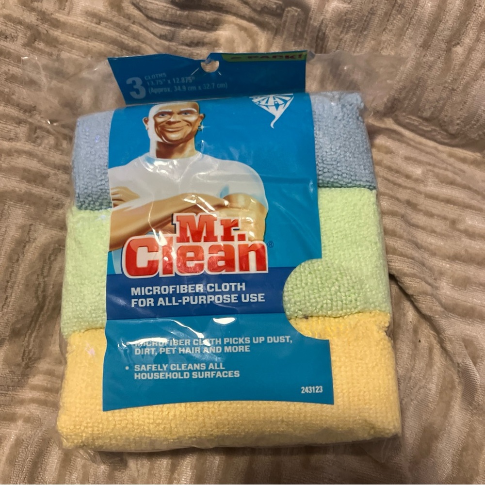 Mr clean brand new microfiber cloth multi purpose rags
